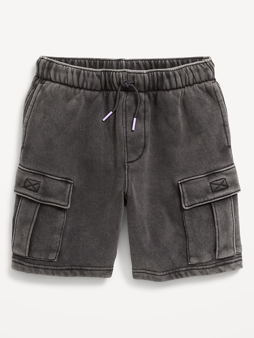 Image number 4 showing, Cargo Fleece Shorts for Boys