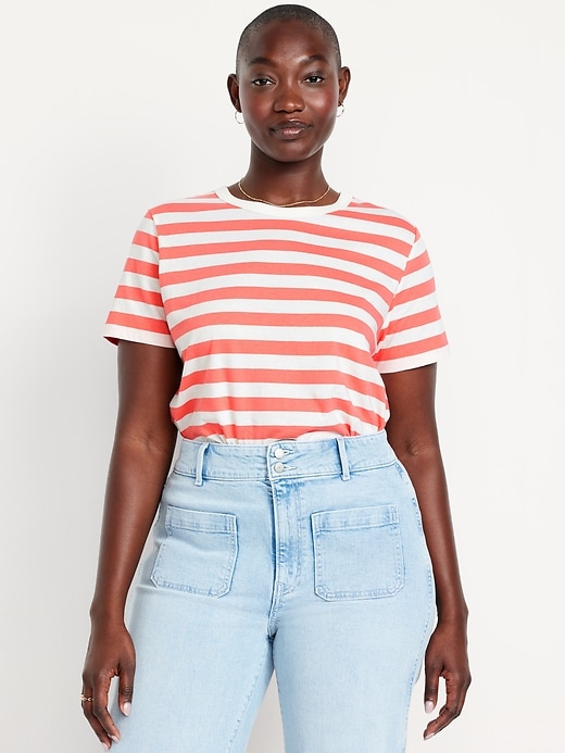 Image number 5 showing, EveryWear Crew-Neck Striped T-Shirt