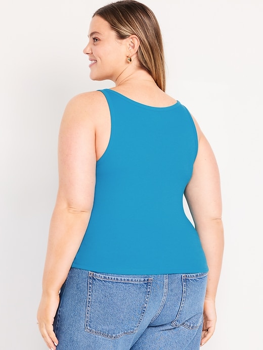 Image number 8 showing, Ribbed Crop Tank Top