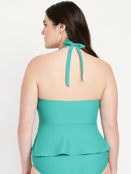 Image number 6 showing, Matte Tankini Swim Top