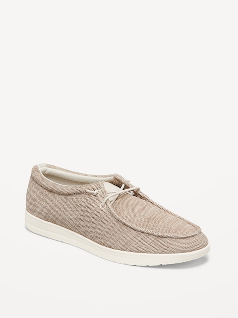 Textured Knit Loafers