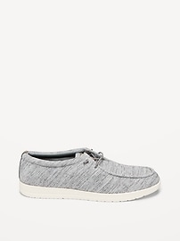 View large product image 3 of 4. Textured Knit Loafers