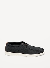 View large product image 3 of 4. Textured Knit Loafers