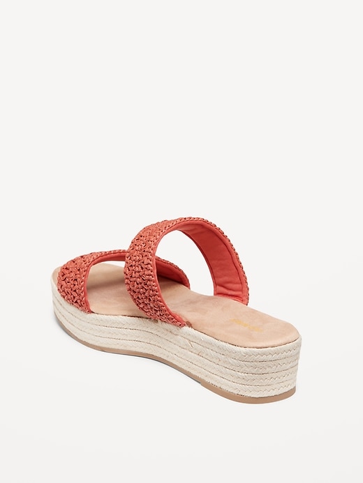 Image number 5 showing, Double-Strap Espadrille Sandals