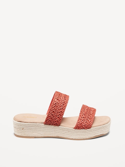 Image number 4 showing, Double-Strap Espadrille Sandals