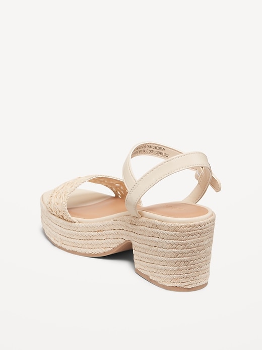 Image number 5 showing, Espadrille Platform Sandals