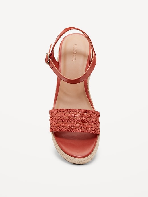 Image number 3 showing, Espadrille Platform Sandals