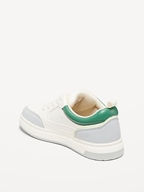 View large product image 3 of 4. Faux-Leather Sneakers for Boys