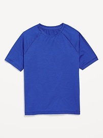 View large product image 3 of 5. Short-Sleeve Go-Dry Cool Performance T-Shirt for Boys