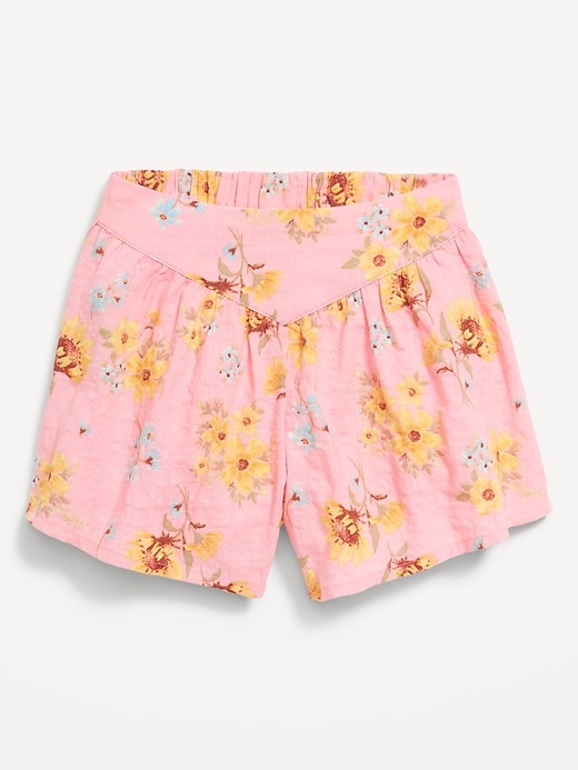 View large product image 1 of 1. Printed Swing Culotte Shorts for Toddler Girls