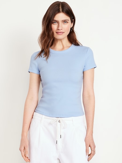 Image number 1 showing, Snug Crop T-Shirt