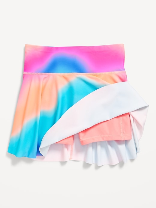 L'image numéro 5 présente Jupe-short PowerSoft à taille haute pour Fille