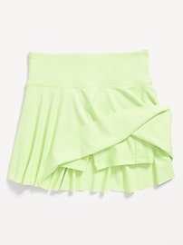 View large product image 5 of 5. High-Waisted PowerSoft Skort for Girls