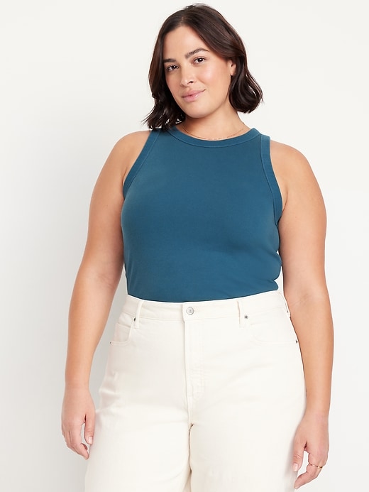 Image number 7 showing, Snug Crop Tank Top