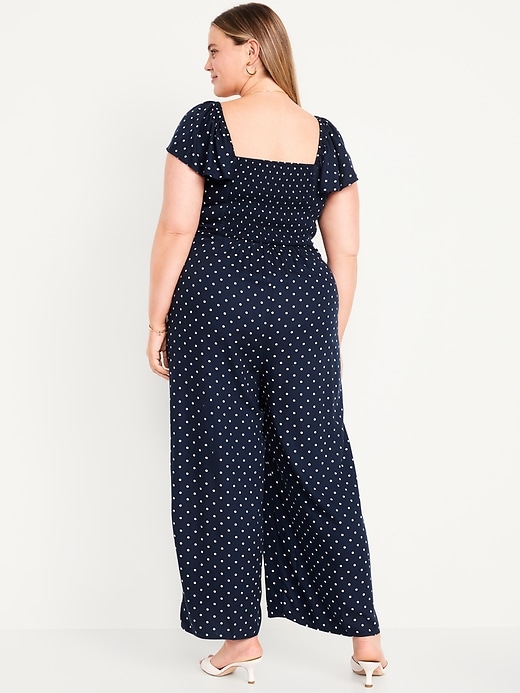 Image number 7 showing, Fit &amp; Flare Crepe Jumpsuit