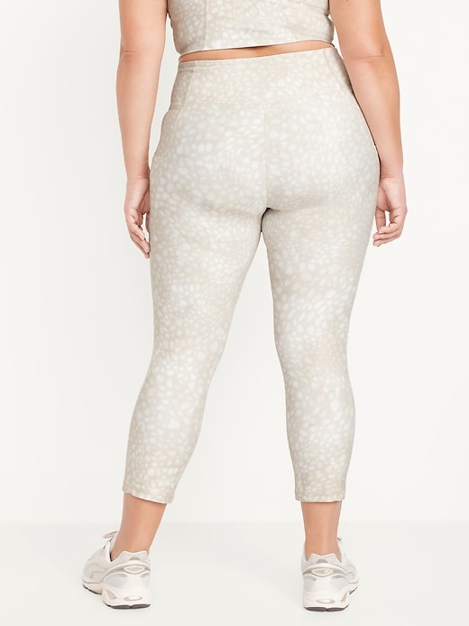 Image number 7 showing, High-Waisted PowerSoft Crop Pocket Leggings