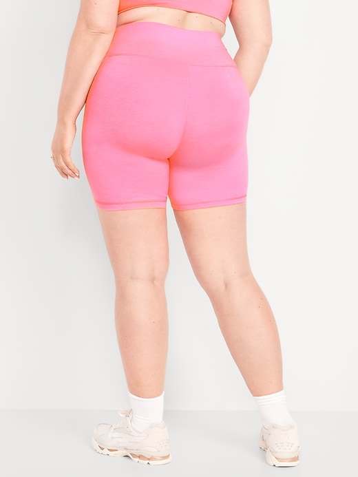 Image number 7 showing, Extra High-Waisted CloudComfy Biker Shorts -- 6-inch inseam