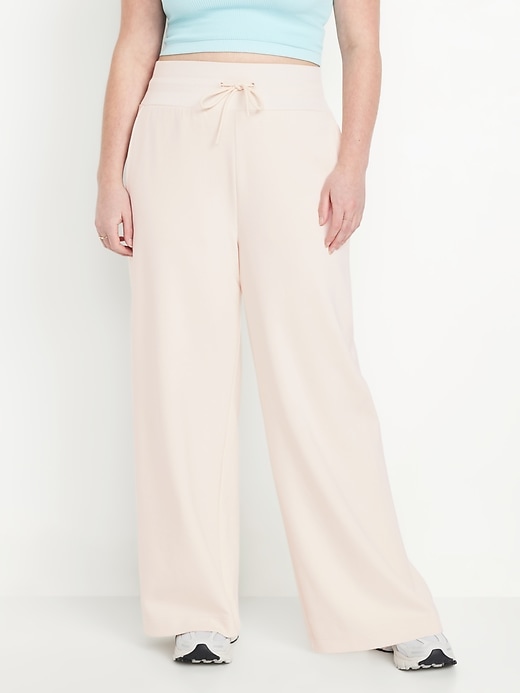 Image number 4 showing, Dynamic Fleece Wide-Leg Pants