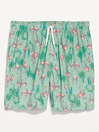 Image number 3 showing, Printed Swim Trunks -- 7-inch inseam