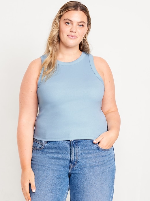 Image number 7 showing, Snug Crop Tank Top