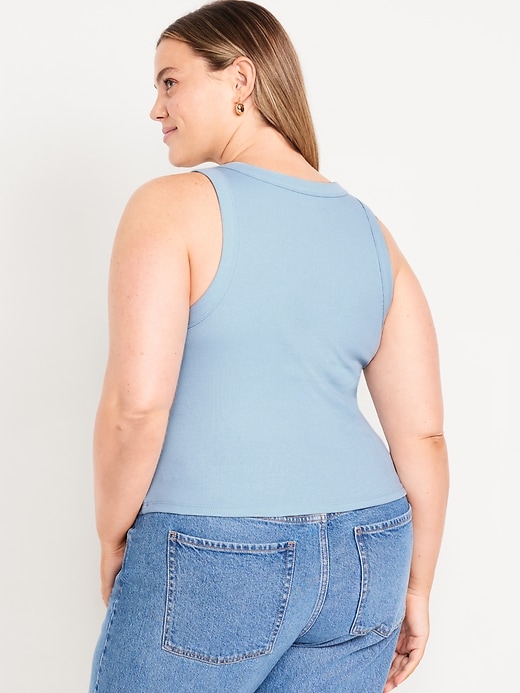 Image number 8 showing, Snug Crop Tank Top