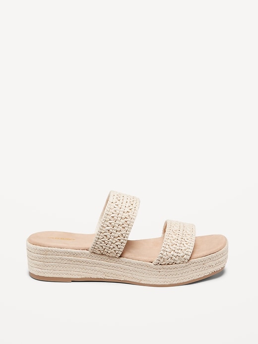 Image number 8 showing, Double-Strap Espadrille Sandals