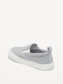 View large product image 5 of 5. Canvas Slip-On Sneakers for Toddler Boys