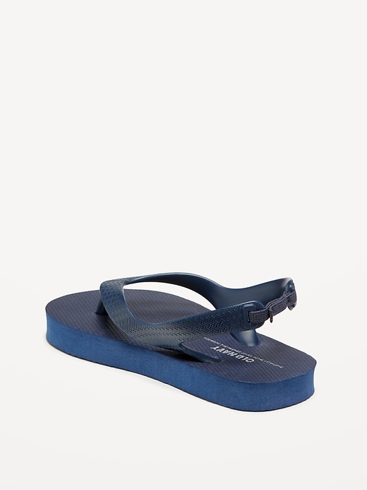 View large product image 2 of 2. Flip-Flop Sandals for Toddler Boys (Partially Plant-Based)