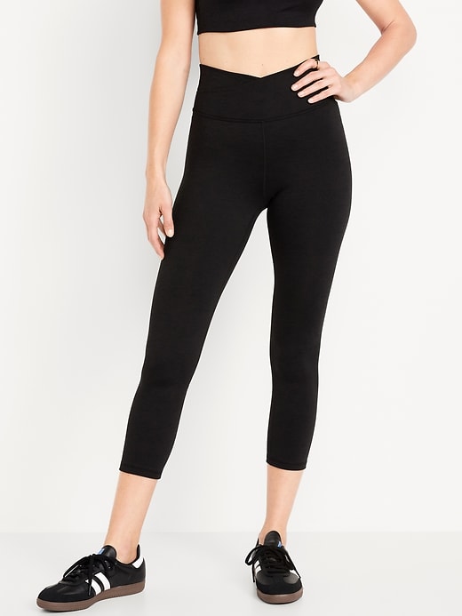 Image number 1 showing, Extra High-Waisted CloudComfy Crop Leggings