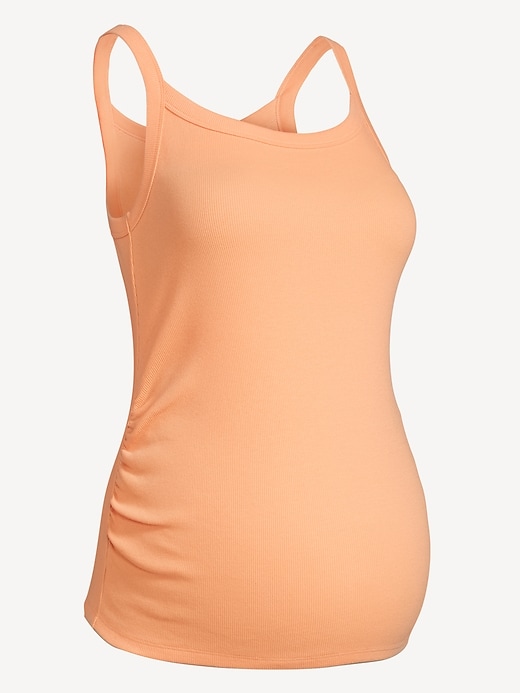 Image number 3 showing, Maternity Ribbed Cami Tank Top