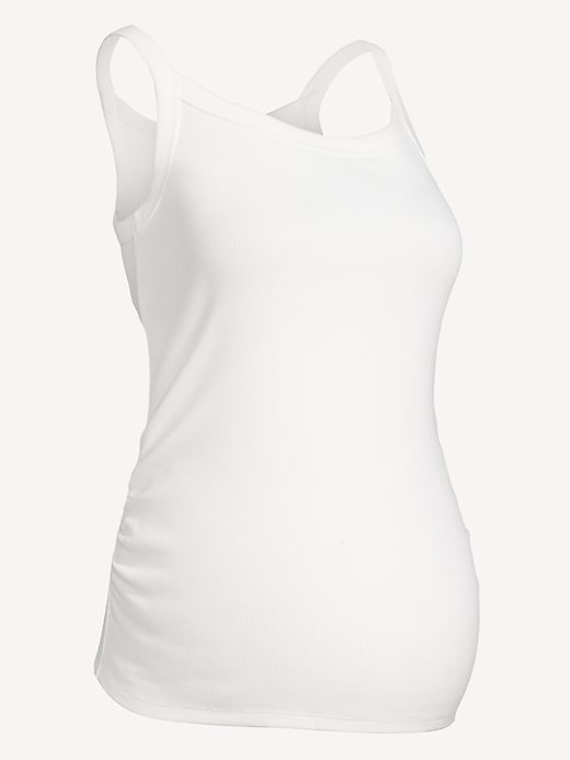 Image number 6 showing, Maternity Ribbed Cami Tank Top