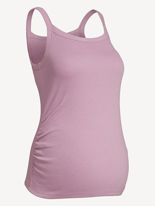 Image number 5 showing, Maternity Ribbed Cami Tank Top