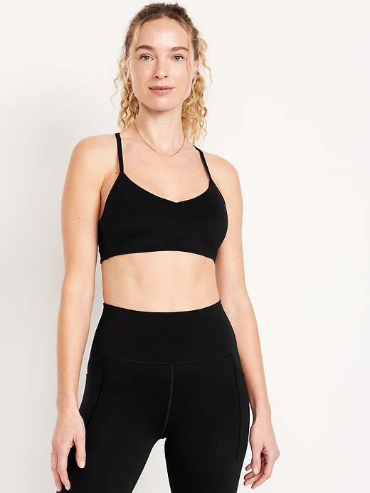 Image number 1 showing, Light Support StudioSmooth Racerback Sports Bra