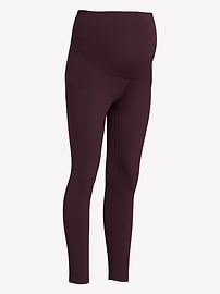 L'image numéro 2 présente Legging StudioSmooth longueur 7/8 à panneau couvrant de maternité