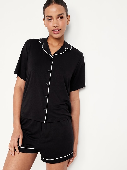 Image number 3 showing, Sunday Sleep Knit Jersey Short