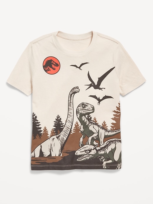 View large product image 1 of 2. Jurassic Park™ Gender-Neutral Graphic T-Shirt for Kids