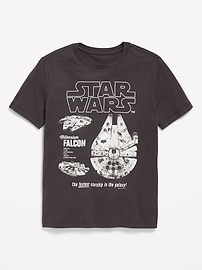 Image number 1 showing, Star Wars™ Gender-Neutral Graphic T-Shirt for Kids