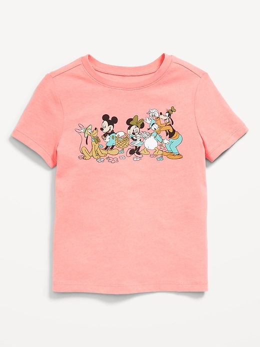 View large product image 2 of 2. Disney© Mickey and Friends Unisex Graphic T-Shirt for Toddler