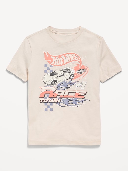 View large product image 1 of 2. Hot Wheels™ Gender-Neutral Graphic T-Shirt for Kids