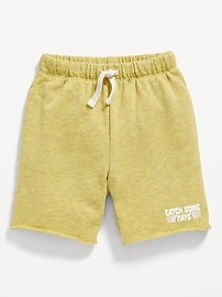 L'image numéro 1 présente Short en jersey bouclette à imprimé pour tout-petit garçon