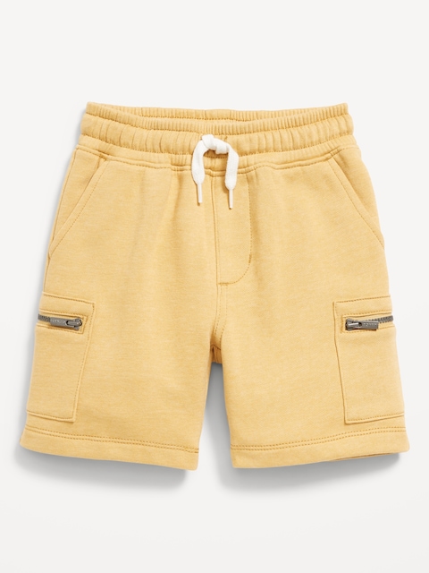 Zip Cargo Fleece Shorts for Toddler Boys