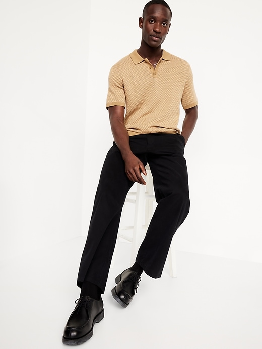 Image number 3 showing, Short-Sleeve Herringbone Polo