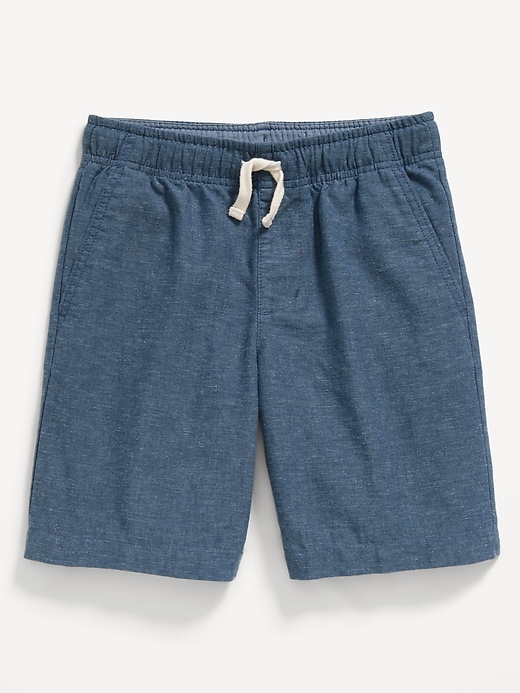 Image number 4 showing, Knee Length Linen-Blend Shorts for Boys