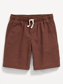 View large product image 4 of 6. Knee Length Linen-Blend Shorts for Boys