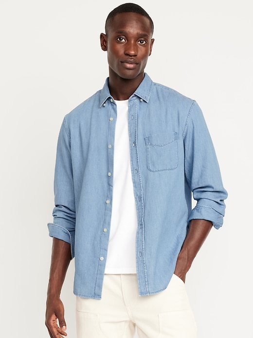 Image number 1 showing, Classic Fit Everyday Pocket Shirt