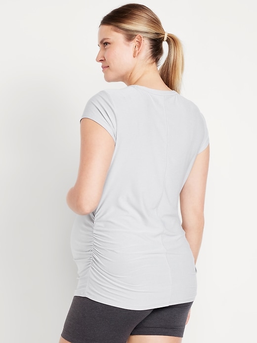 Image number 2 showing, CloudMotion Maternity Base Layer T-Shirt