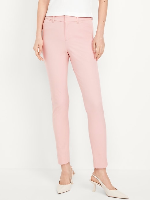 Image number 2 showing, High-Waisted Pixie Skinny Ankle Pants