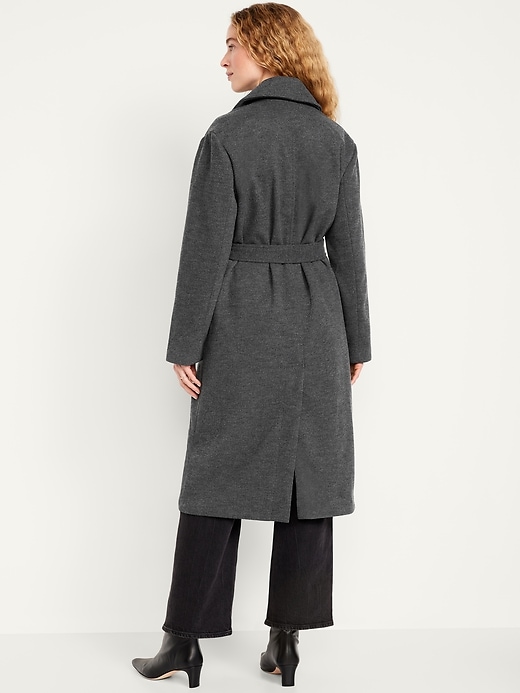 Image number 2 showing, Oversized Belted Coat