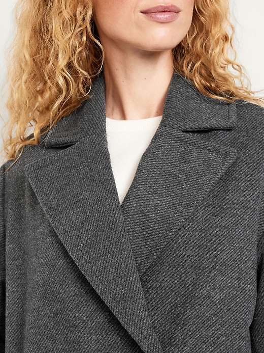Image number 4 showing, Oversized Belted Coat