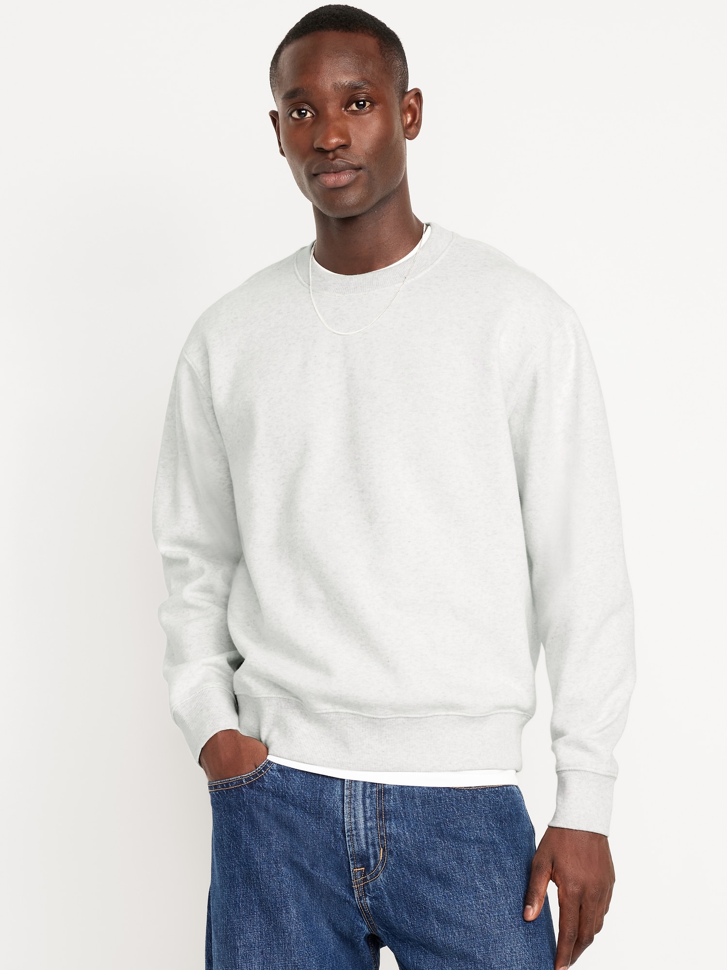 Oversized Crew-Neck Sweatshirt